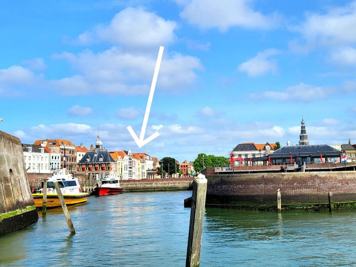 Appartement Havenzicht, Gelegen Aan Zee Met Zeezicht Vlissingen Bagian luar foto